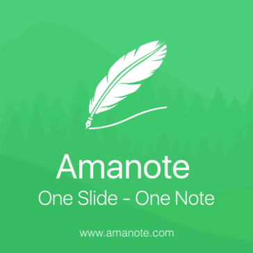 Amanote: One Slide - One Note
